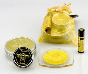 Bee Bar Lotion Bar Large Gift Set Vanilla CyberMonday Special - Picture 1 of 1