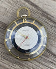 Antique Sheffield Jeweled Military Watch Pocket Watch 1-Jewel Shock Resis Run