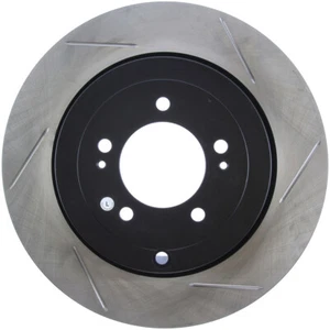StopTech 126.46075SL Rear Left Slotted Brake Rotor for 2008-15 Mitsubishi Lancer - Picture 1 of 10