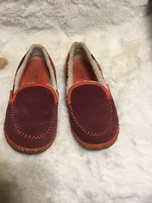 Zapatos para mujer Sorel Nakiska Zapatilla Sherpa Gamuza Goma Suela Exterior Talla 9,5 EE. UU. Foto 1 de 4
