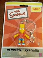 Simpsons HOMER Bendable Figure Collectible Toy TV Show LQQK RM1779 KEY CHAIN Simpsons HOMER Bendable Figure Collectible Toy TV Show LQQK RM1779 KEY CHAIN