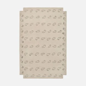 Hand Tufted Modern All Hand Luxury Rug 100%Wool Rug For Bedroom, Living Room - Picture 1 of 6