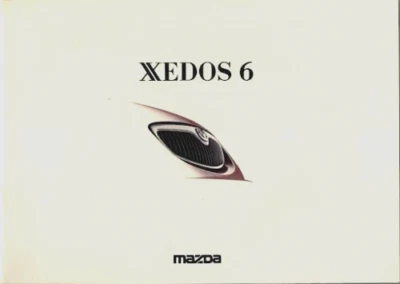 Mazda Xedos 6 2.0i V6 & 2.0i V6 SE 1992-1994 UK Market Sales Brochure - Image 1 of 4