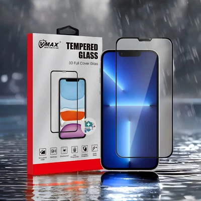 Protector Pantalla Cristal Templado Cubierta Completa iPhone 13 Pro | Protección Completa Foto 1 de 4