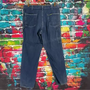 Vintage OshKosh Denim Schreiner Jeasn Made in USA Absatz 42 Reißverschluss 36 x 32 - Bild 1 von 10