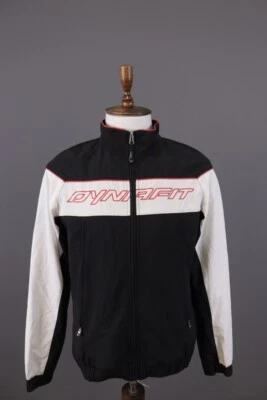 Chaqueta polar DYNAFIT negra con cremallera completa logotipo grande senderismo al aire libre talla L 50 Foto 1 de 4