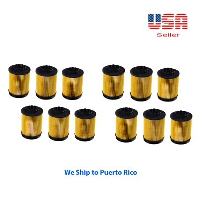 Filtro de aceite 12 X para Fuso Canter FE125 Canter FE160 Canter FE180 Canter FG 4X4 Foto 1 de 4