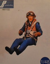 New Listing1:48 Raf Rn Ww2 pilot Pj Production resin Hurricane Spitfire