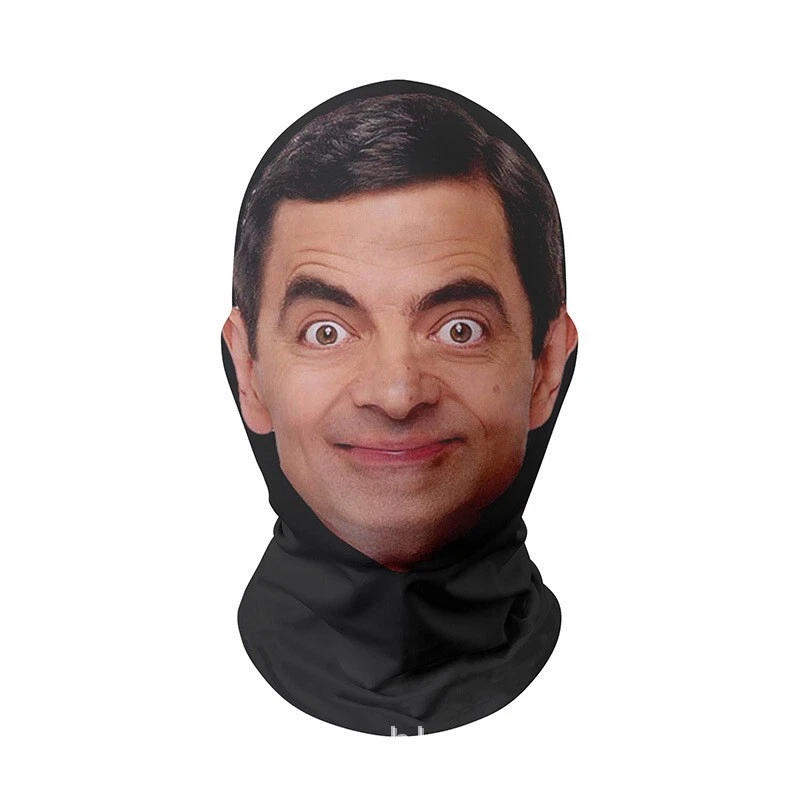 Hiphop Fashion Balaclava Breathable Mask Cosplay Headwear Elastic Mesh Full Face - Image 1 of 4