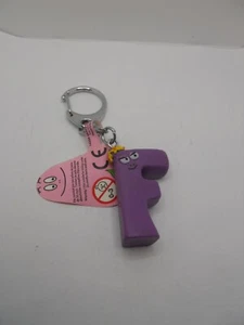 BARBAPAPA' da  BARBAPUFFO Plastoy PORTACHIAVI LETTERA "F" RETIRED - Imagen 1 de 1
