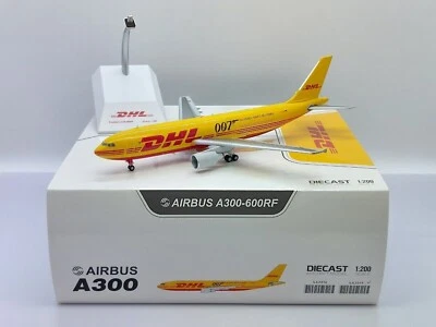 JC WINGS DHL AIRBUS A300-600R(F) "007" 1:200 MODELO DIECAST SA2DHL019 EN STOCK Foto 1 de 3