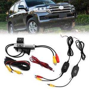 Wireless Reverse Parking Rearview Camera Ccd For Toyota Land Cruiser 70/100/200 - Picture 1 of 10