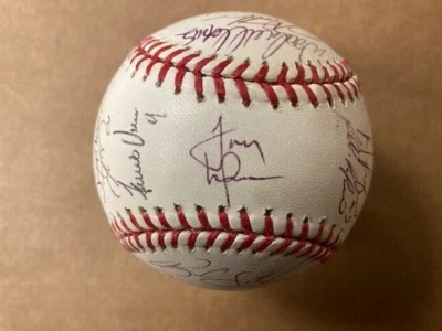 2002 St. Louis Cardinals Team Signed ML Baseball(29sig) Albert Pujols etc JSA - Image 1 of 4