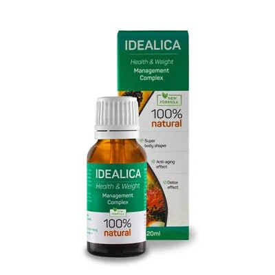 IDEALICA TUMERIC - NEUE FORMEL TROPFEN MIT KURKUMA ZUR GEWICHTSVERLUST. 20 ml
