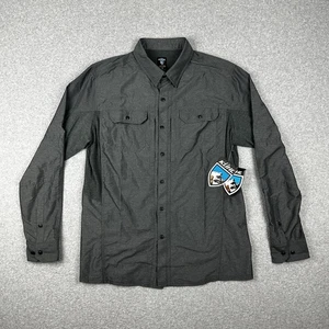 KUHL Airspeed NWT Men's L/S Hiking Shirt Size M Grey Lightweight UPF 30+ Pockets - Bild 1 von 18