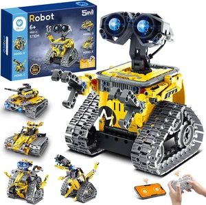 Robot 5-in-1 Kit di Costruzione STEM | Technic, Coding, Telecomando, 488 Pezzi - Imagen 1 de 8