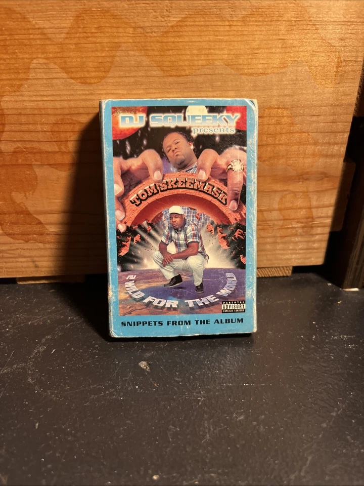 DJ Squeeky Presents Tom Skeemask 2 Wild for The World 1998 Memphis Rap Cassette! - Image 1 of 4