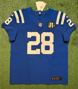Authentic Jonathan Taylor Indianapolis Colts Nike Vapor Fuse Elite Jersey Sz 44 - Picture 1 of 14