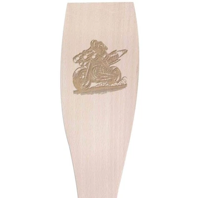 Großer Kochspachtel "Raketenmotorrad" aus Holz (SA00025073) - Bild 1 von 2