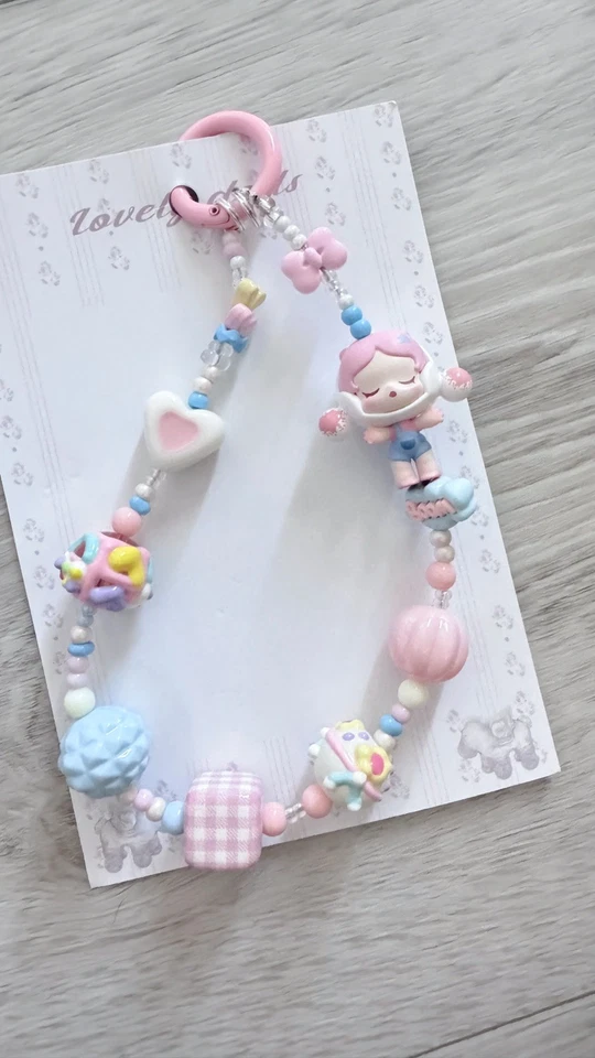 EE. UU. Pop MART Skullpanda Mini Pop Hecho a Mano Kawaii Teléfono Dije (solo 1) Foto 1 de 1