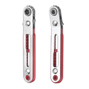 Set 2 pezzi mini cacciaviti a cricchetto a cricchetto 1/4" esagonale angolo retto - Foto 1 di 7