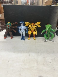 Power Rangers Evil Space Aliens 1994, Spidertron,Pythor,Grumble Bee, Loose - Picture 1 of 7