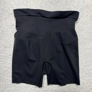 Pantalones cortos de bicicleta Spanx elásticos moldeadores negros para mujer talla pequeña - Imagen 1 de 3