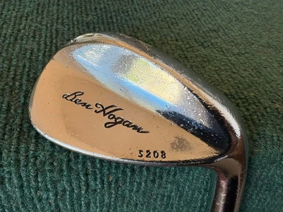 BEN HOGAN 5208 FORGED APPROACH WEDGE - RH, APEX STEEL with Original Grip. - NICE - Image 1 of 4