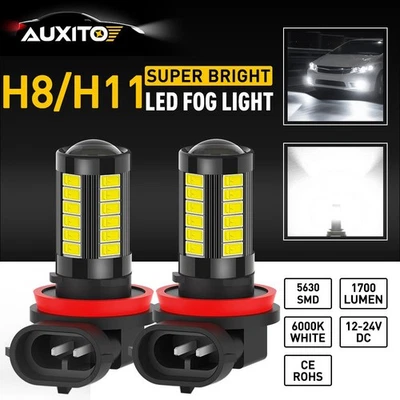 AUXITO LED Fog Light Bulb For Globes Commodore Holden Series 1 VE Models SS SV6 - image 1 of 4