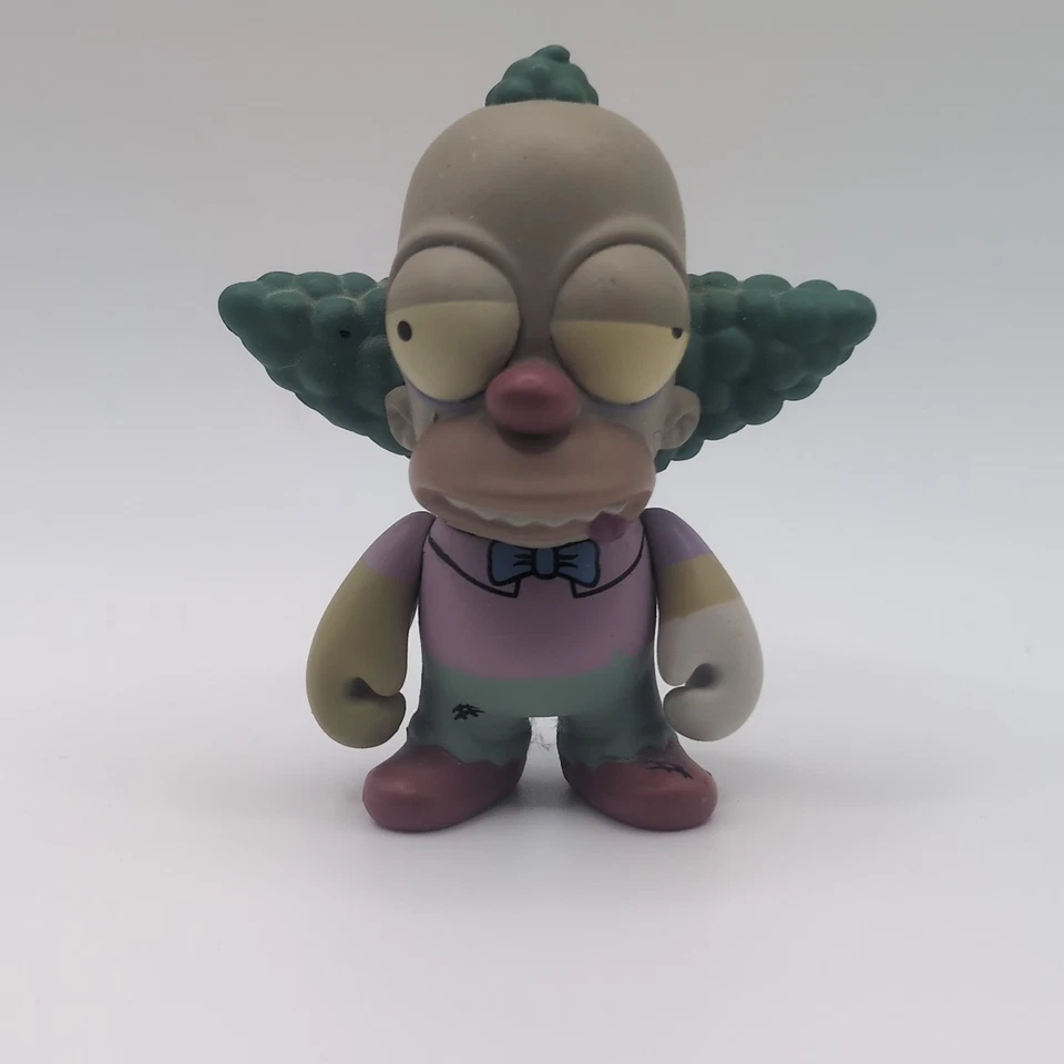 The Simpsons Treehouse Of Horror Figure Krusty The Clown Zombie - MISSING Brain - Image 1 of 4