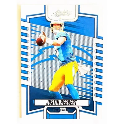 JUSTIN HERBERT - 2023 Panini Absolute #1 - Image 1 of 2
