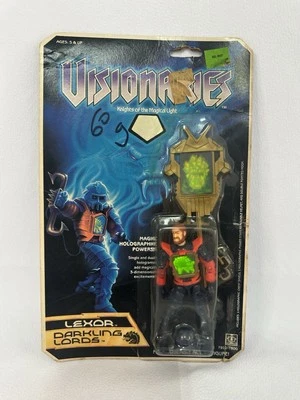 Figura de acción Visionaries Lexor Darkling Lords 1987 vintage Foto 1 de 4