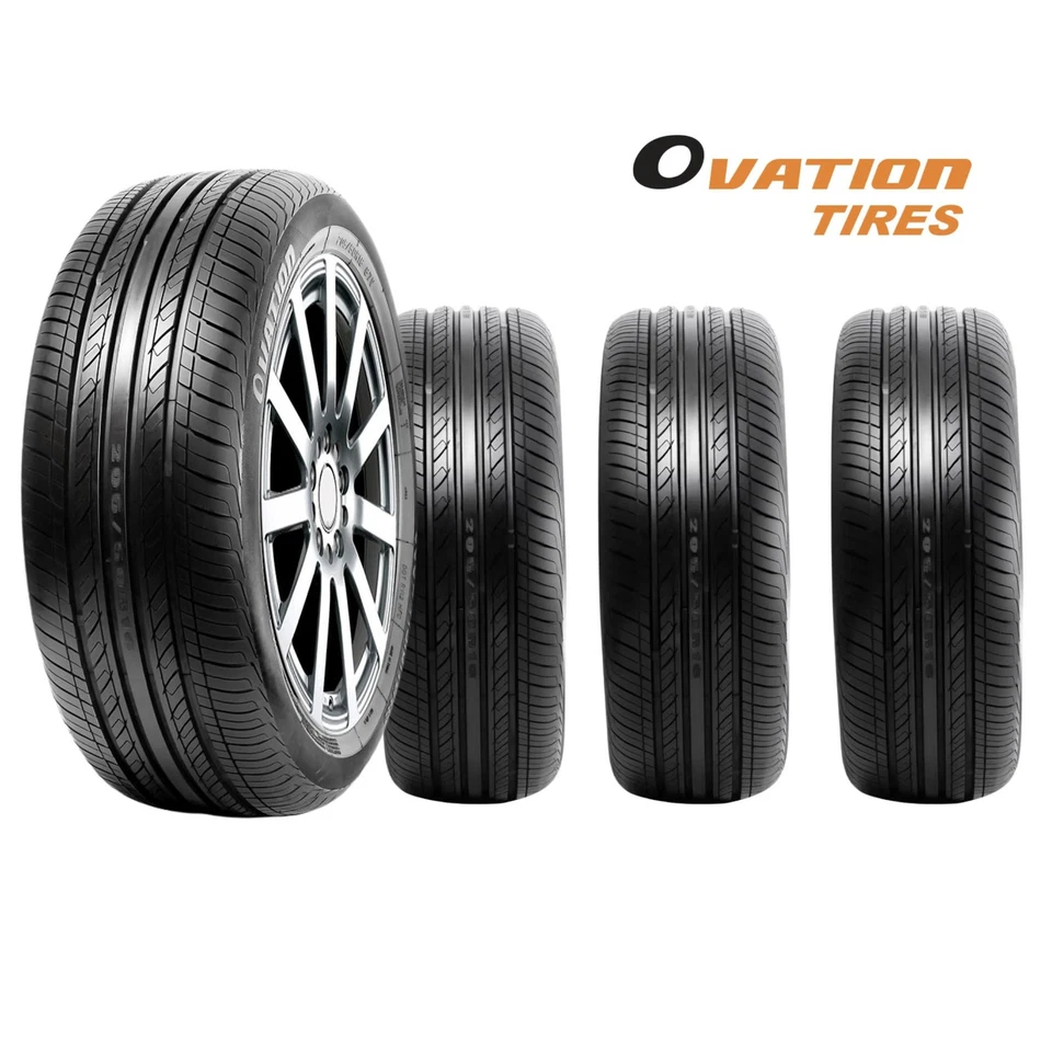 4 New 165/65R14 79T All Season Tires OVATION VI-682 1656514 Car Truck 165 65 14 - Image 1 of 4