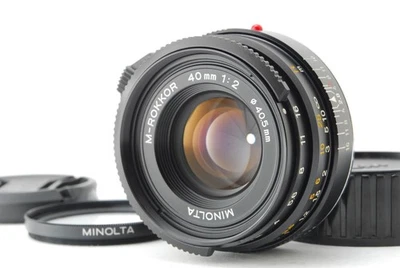 [Совершенно новый] Объектив Minolta M ROKKOR 40 мм f/2 крепление Leica M для CL CLE из Японии - Изображение 1 из 4