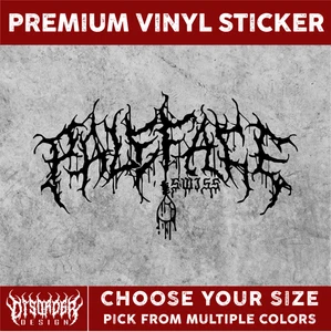 PALEFACE SWISS [VINYL STICKER]-for Car/Truck WINDOW-LAPTOP-FOLDER-U PCK COLR/SZE - Picture 1 of 6