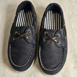 J. Crew Kinder Crewcut Bootsschuhe Größe 11 dunkelblau Jungen/Mädchen Unisex - Bild 1 von 8