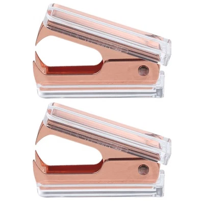  2 Pezzi Estrattore Graffette Estrattore Ufficio Rimuovi Sollevatore Strumento Rimozione - Immagine 1 di 4