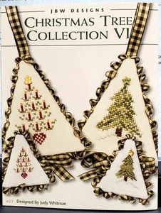 JBW DESIGNS CHRISTMAS COLLECTION VI  Counted Cross Stitch Chart with 2 Charms - Picture 1 of 4