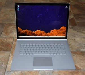 Surface Book 2 15" 2-in-1 Touchscreen i7-8650U @1.90GHz 16GB/256GB GTX 1060 - Picture 1 of 18