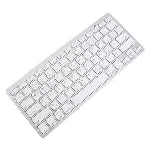 Wireless BT Keyboard Portable Compact Ultra Thin Bilingual Universal For PC Hot - Picture 1 of 24