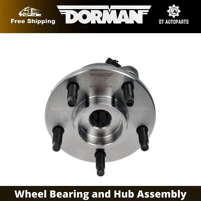 Conjunto de cojinete de rueda y buje delantero 2007 para Chevrolet HHR 2006-2011 Dorman Foto 1 de 4