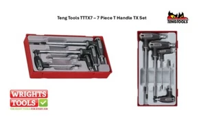 Teng Tools TTTX7 T-Handle TX/TPX Key Set 7 pieces - Bild 1 von 1