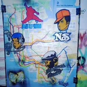 NY GRAFFITI MAP - Picture 1 of 1