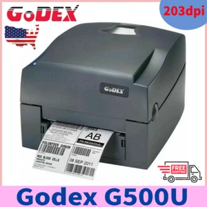 GODEX G500U 4Inch Thermal Transfer&Direct Thermal 203dpi USB Lable Printer US - Picture 1 of 8