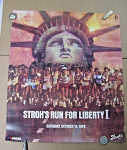 1984 Strohs Beer Run For Liberty I Poster - Picture 1 of 22