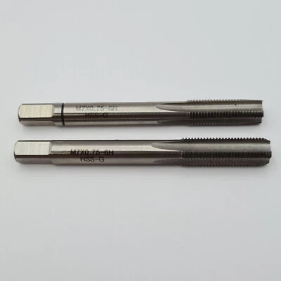 M7 x 0,75 Handgewindebohrer 2 tlg. Innengewindeschneider Gewindebohrer - Bild 1 von 3