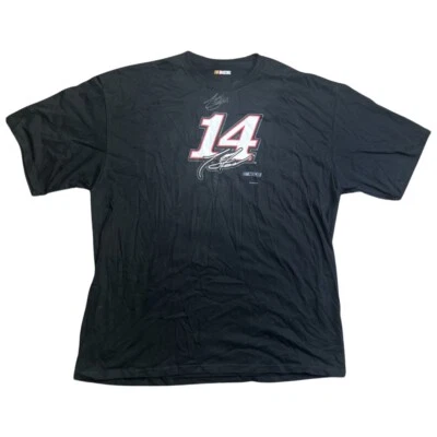 Camisa Autografiada NASCAR #14 Tony Stewart Gráfica Por VF Imagewear Inc XXL Firmada Foto 1 de 4