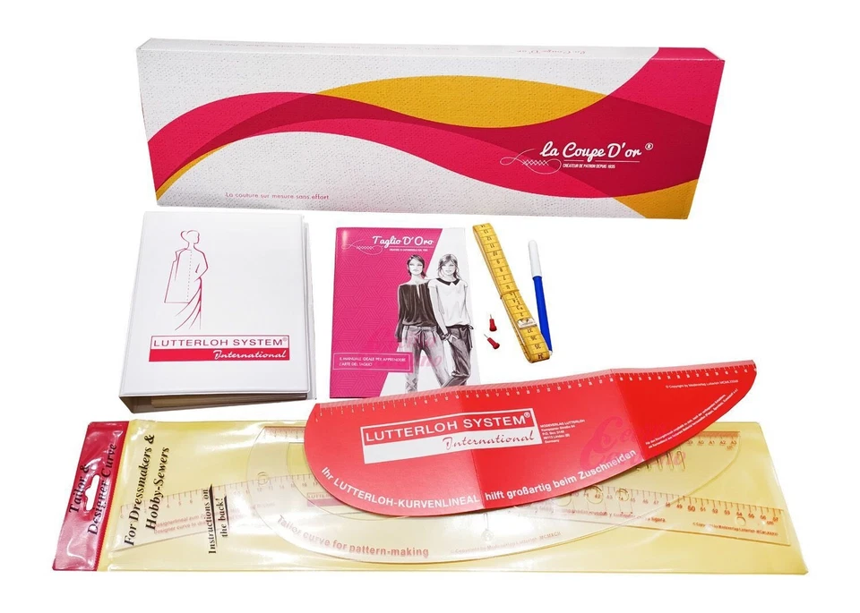 SIZZIX SET IL TAGLIO D'ORO - KIT PER CONFEZIONARE ABITI MODELLI PER SARTA SARTORIA