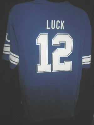 Camiseta majestuosa XL para hombre Indianapolis Colts Andrew Luck #12 Foto 1 de 4
