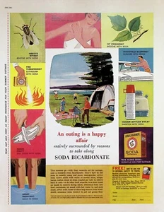 VINTAGE 1960s Print Ad ~ Arm & Hammer Soda Bicarbonate ~ Surrounded by Reasons.. - Picture 1 of 1